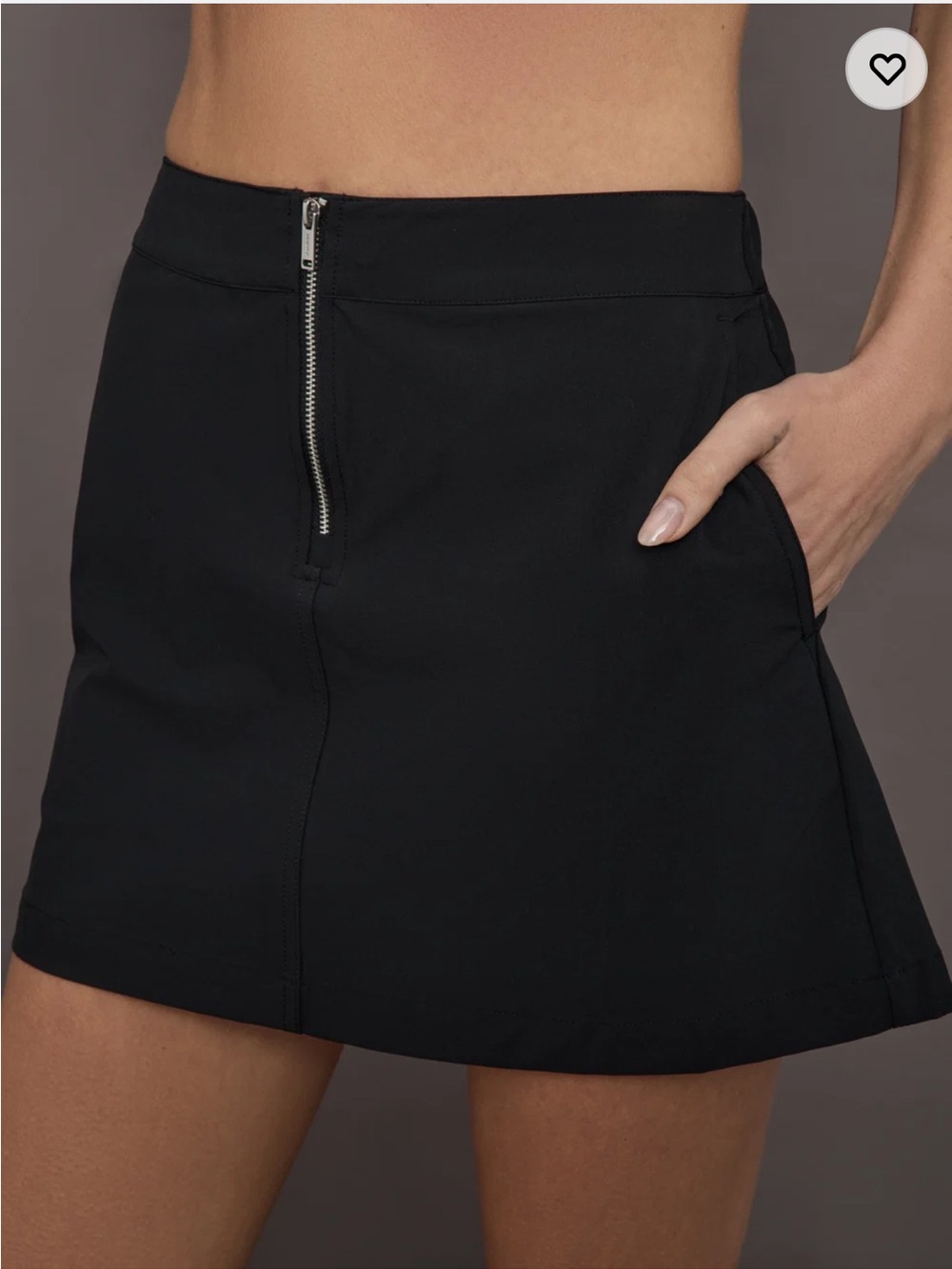 NWT Bandier Quincy Mini Cargo Skirt XS